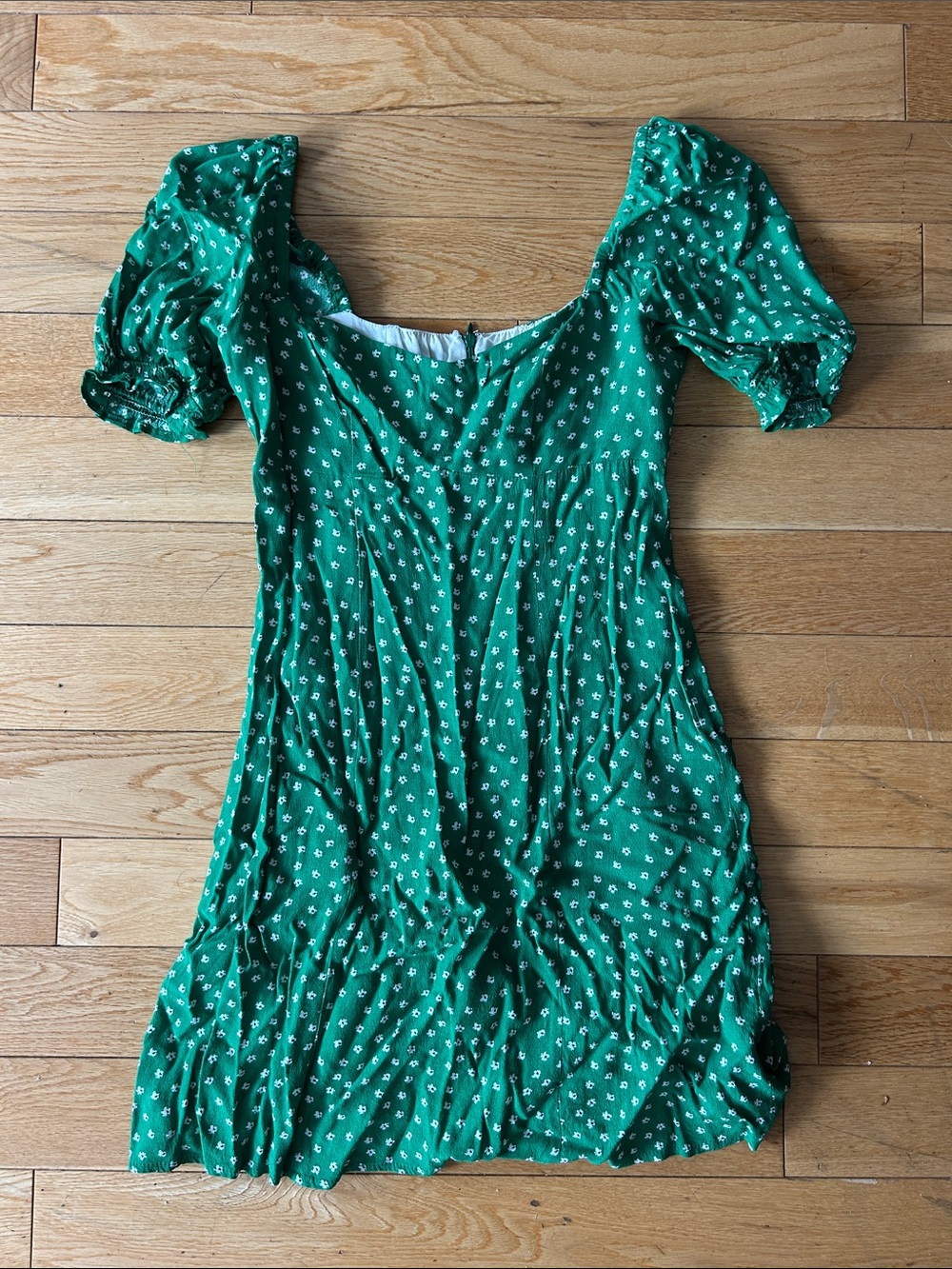 Kookai Green Floral Dress